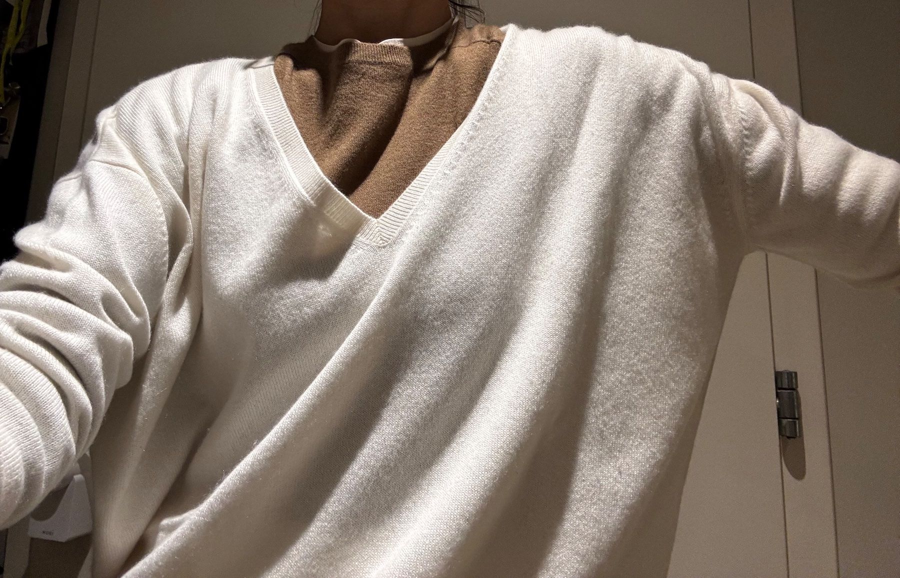 Pullover & Sweatshirts: MaxiPull oversize Eric Bompard col V taille XS – Gebraucht aus Vésenaz von dri_rc9f 7