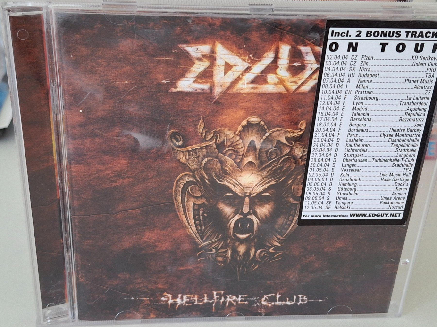 CDs: CD Edguy - Hellfire Club – D'occasion à Aarberg par Jackup1