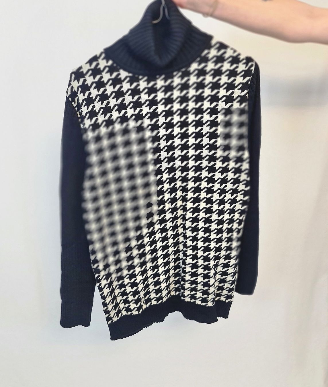 Maglioni & Felpe: Pull pied-de-poule en laine - Taille XL – Usato da Couvet venduto da Nawra_26