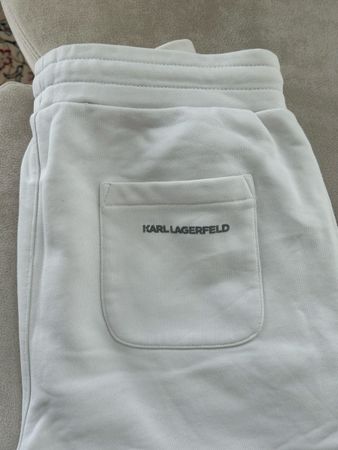 Karl Lagerfeld Shorts Weiss Gr.10 Sommer Hose sportlich bequ