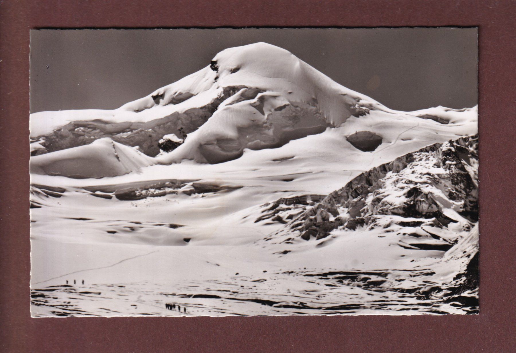 Cartoline postali: ALLALINHORN - Fee-Gletscher – Usato da Pully venduto da nicecards