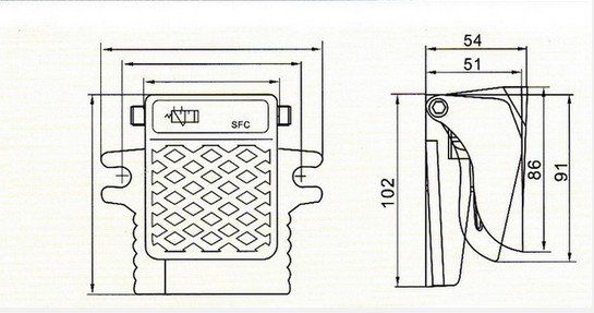 Accessoires tracteur, véhicule agricole: Fussventil / KLH / FV-02 – Neuf (Voir description) à Aarwangen par SEC500 7