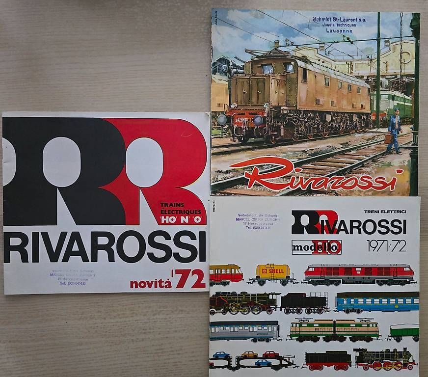 Riviste & Magazine: 3x Rivarossi magazines modélisme – Usato da Lignières venduto da grisoux41 1