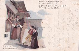 Postkarte aus dem Appenzellerland 1905