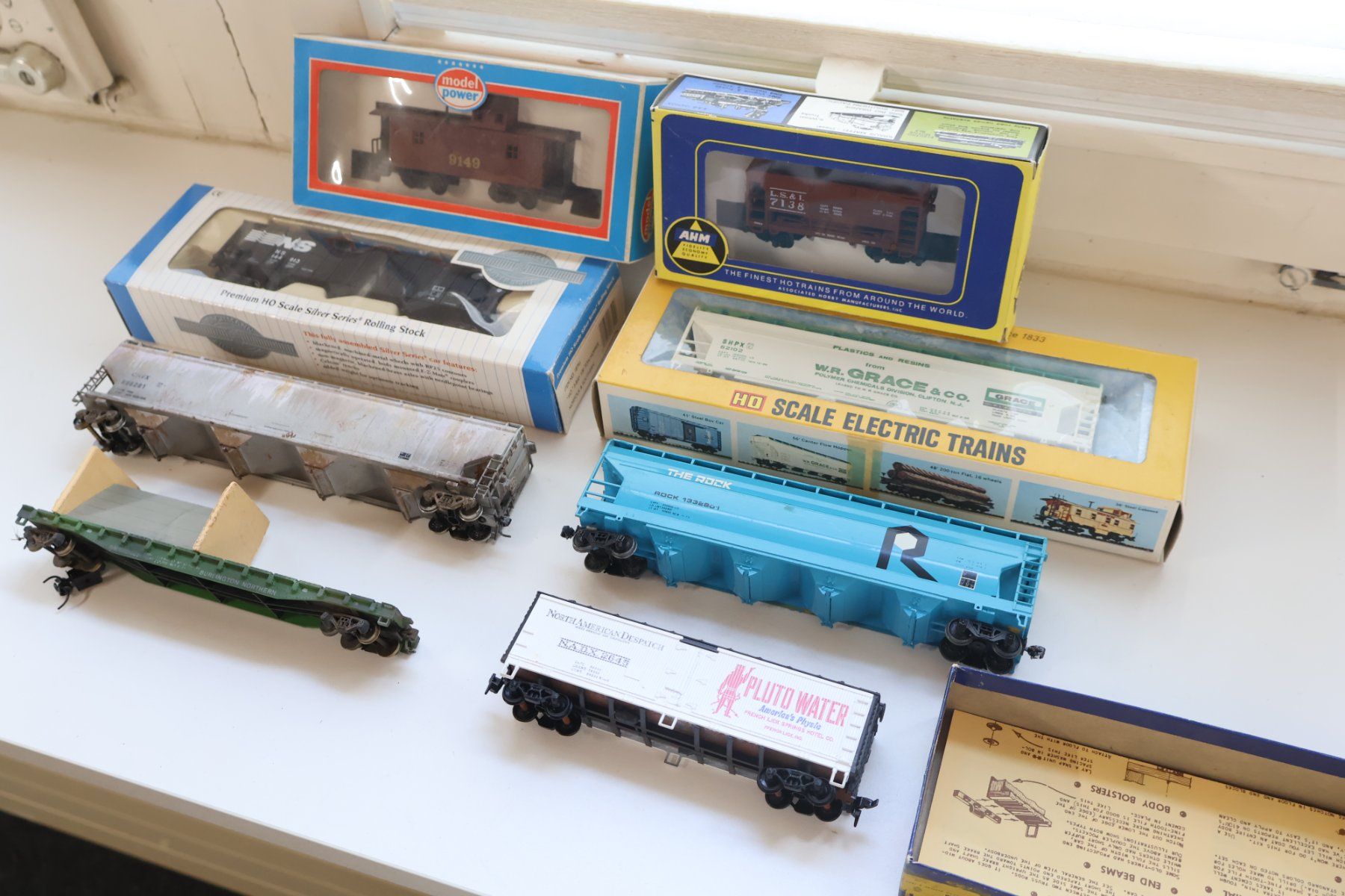 Modellini di ferrovie: Bachmann & Co - 8 x US Güterwagen Set - H0 – Usato da Winterthur venduto da Monstera 2