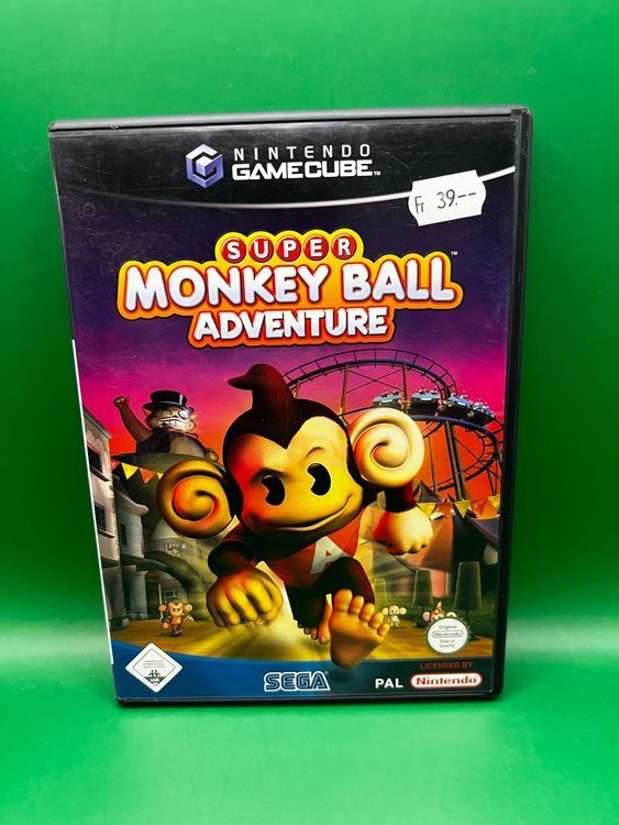 Spiele: Super Monkey Ball Adventure (Deutsch) - Nintendo Gamecube – Gebraucht aus Frauenfeld von bigauditor