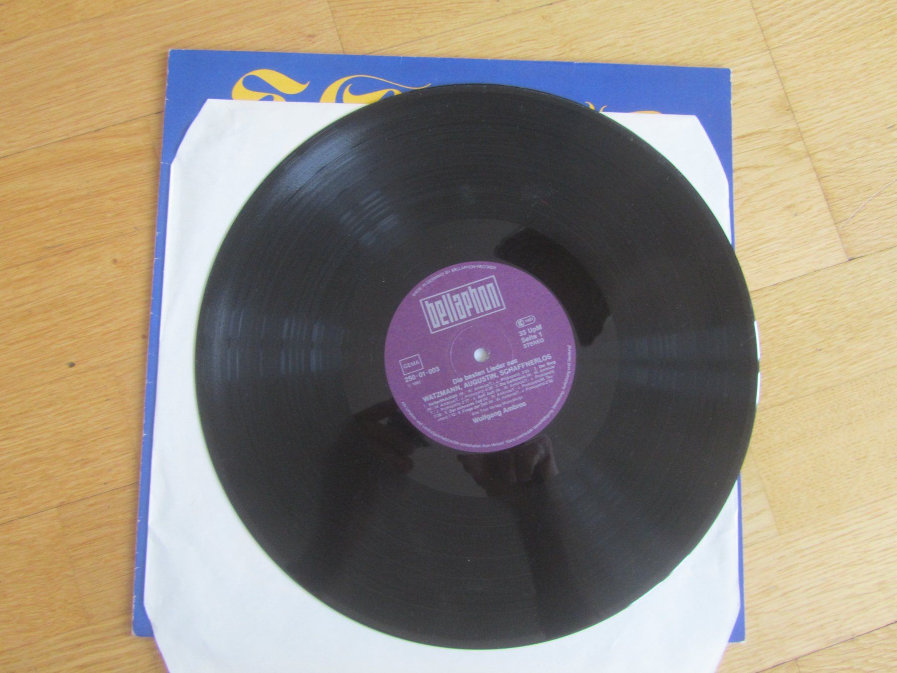 Dischi in vinile: WOLFGANG AMBROS:  Watzmann / Augustin / Schaffnerlos – Usato da Seengen venduto da mikelele 1