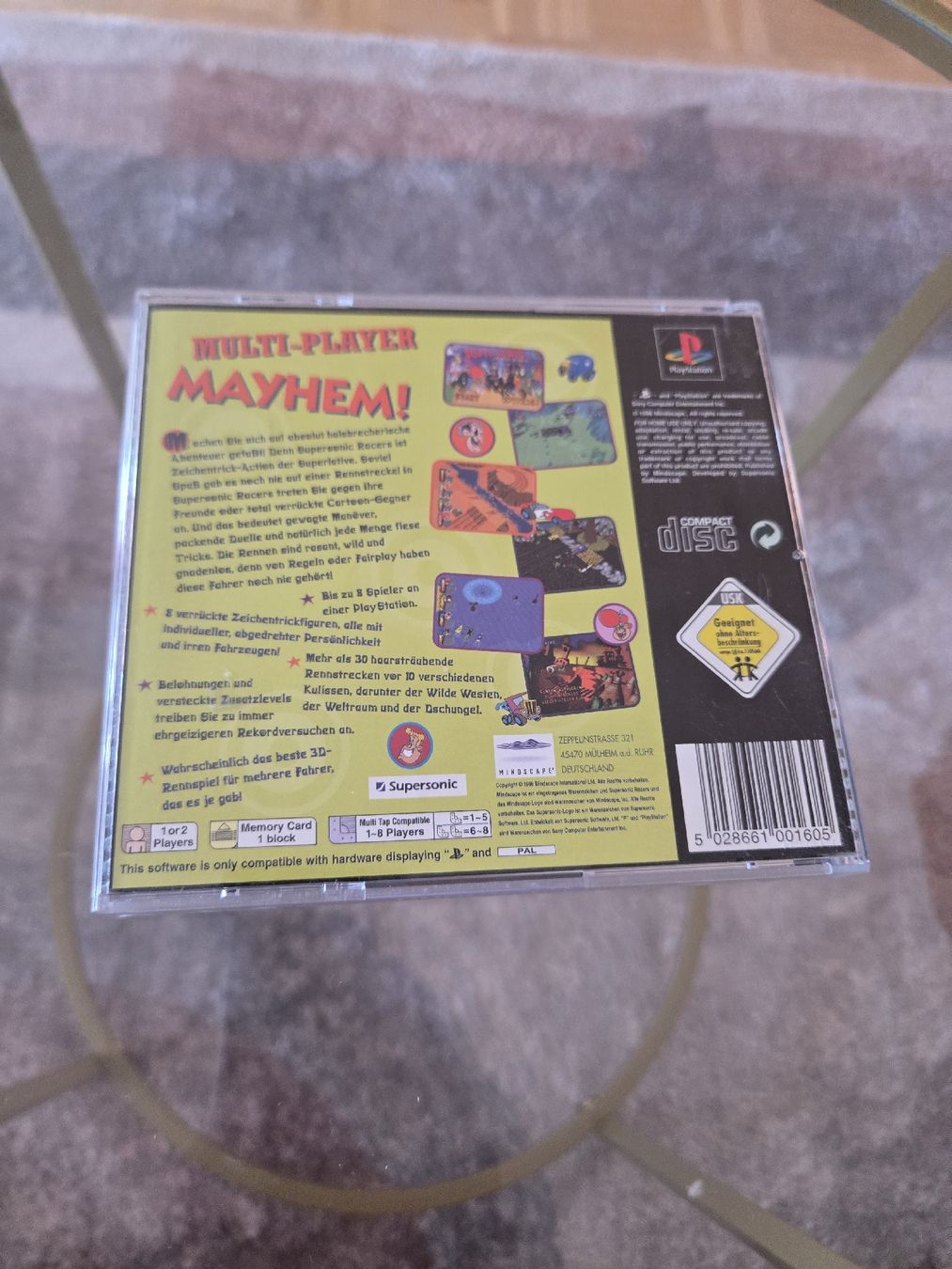 Giochi: Supersonic Racers PS1 – Usato da Bussigny venduto da Kfdlt 1