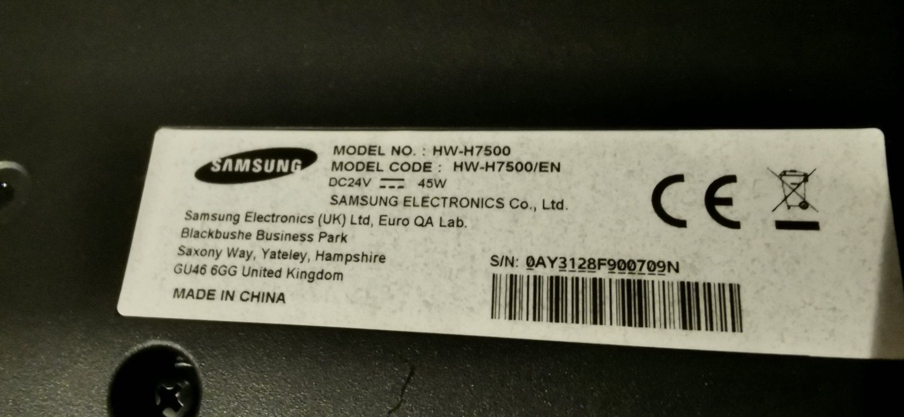 Samsung Casse acustiche: Samsung Soundanlage – Usato da Steffisburg venduto da Beatenberg14 3