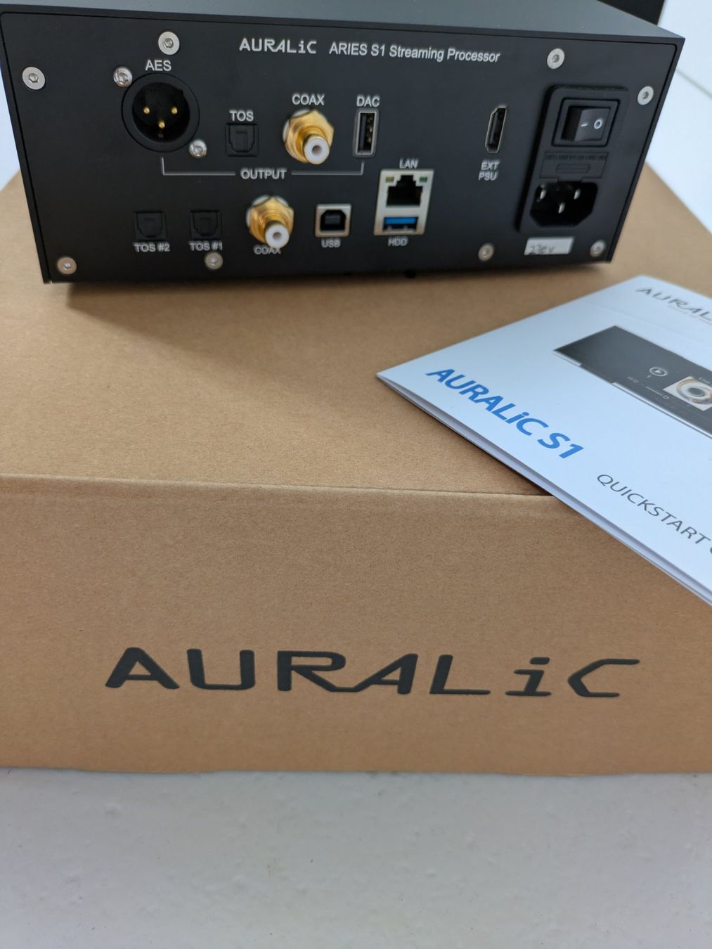 Auralic Multimediaplayer & Streamer: AURALIC Aries S1 Streaming Transport / Streamer – Gebraucht aus Baar von Smax4 3