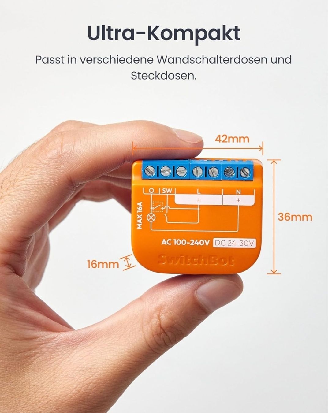 Switchbot Interruttori: SwitchBot 1PM Matter – Strommessung, Smart Home, NEU – Nuovo (secondo la descrizione) da Langenthal venduto da solution_8p96 5