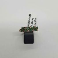 Echt 18K Gold - Brilliant, Smaragd Ring