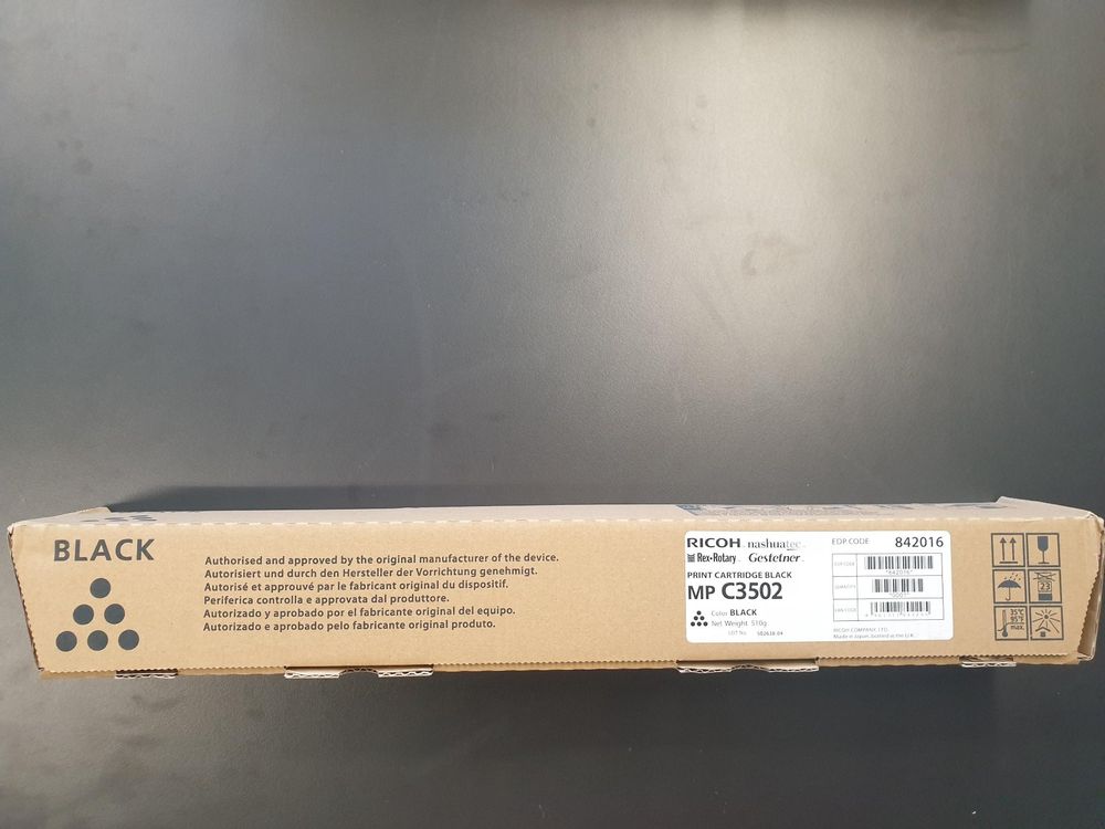 RICOH Toner C3502 Black (Neu und in Originalverpackung) (Neu und ...
