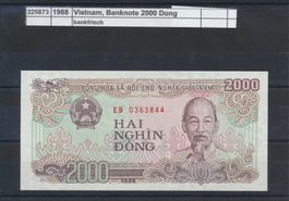 1988 Vietnam, "Banknote - 2000 Dong", bankfrisch