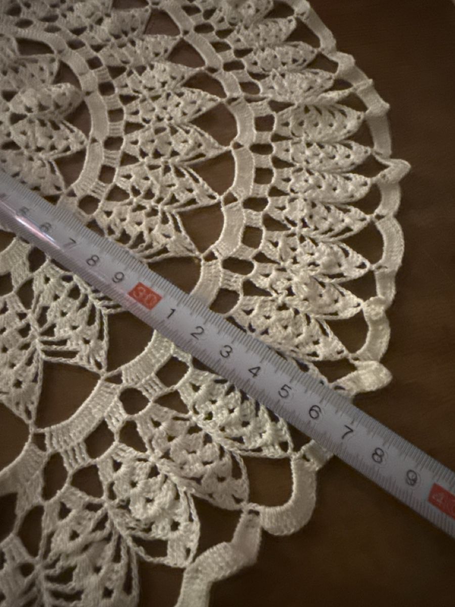 Altra biancheria da tavola: Handgemachte Deckchen, weisse Häkelarbeit, Vintage Stil – Nuovo (secondo la descrizione) da Spreitenbach venduto da BIH2005 5