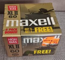 Maxell XLII 60 IEC 6x Pack - cassettes vierge