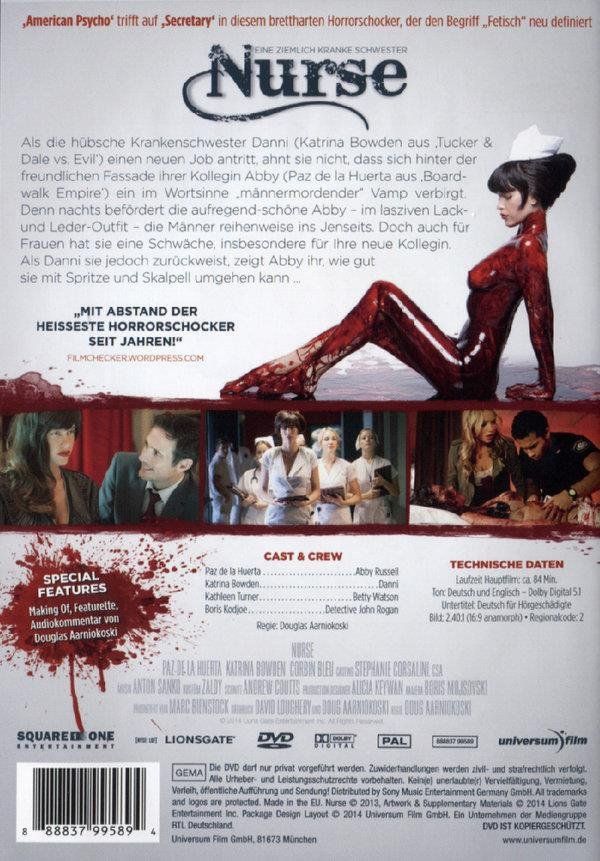 Tutti i DVDs: NURSE..........eine ziemlich kranke Schwester – Usato da Reinach AG venduto da Masi 1