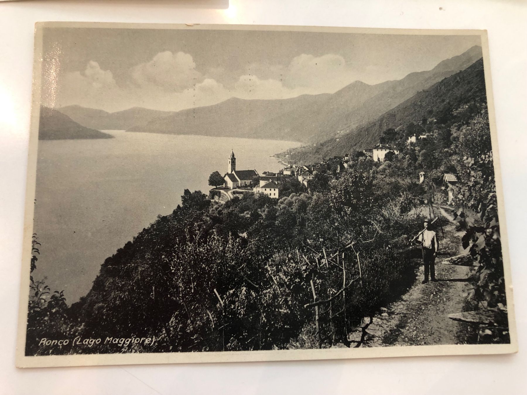 Cartoline postali: 3x alte Ansichtskarten RONCO, Tessin – Usato da Lufingen venduto da Rac0