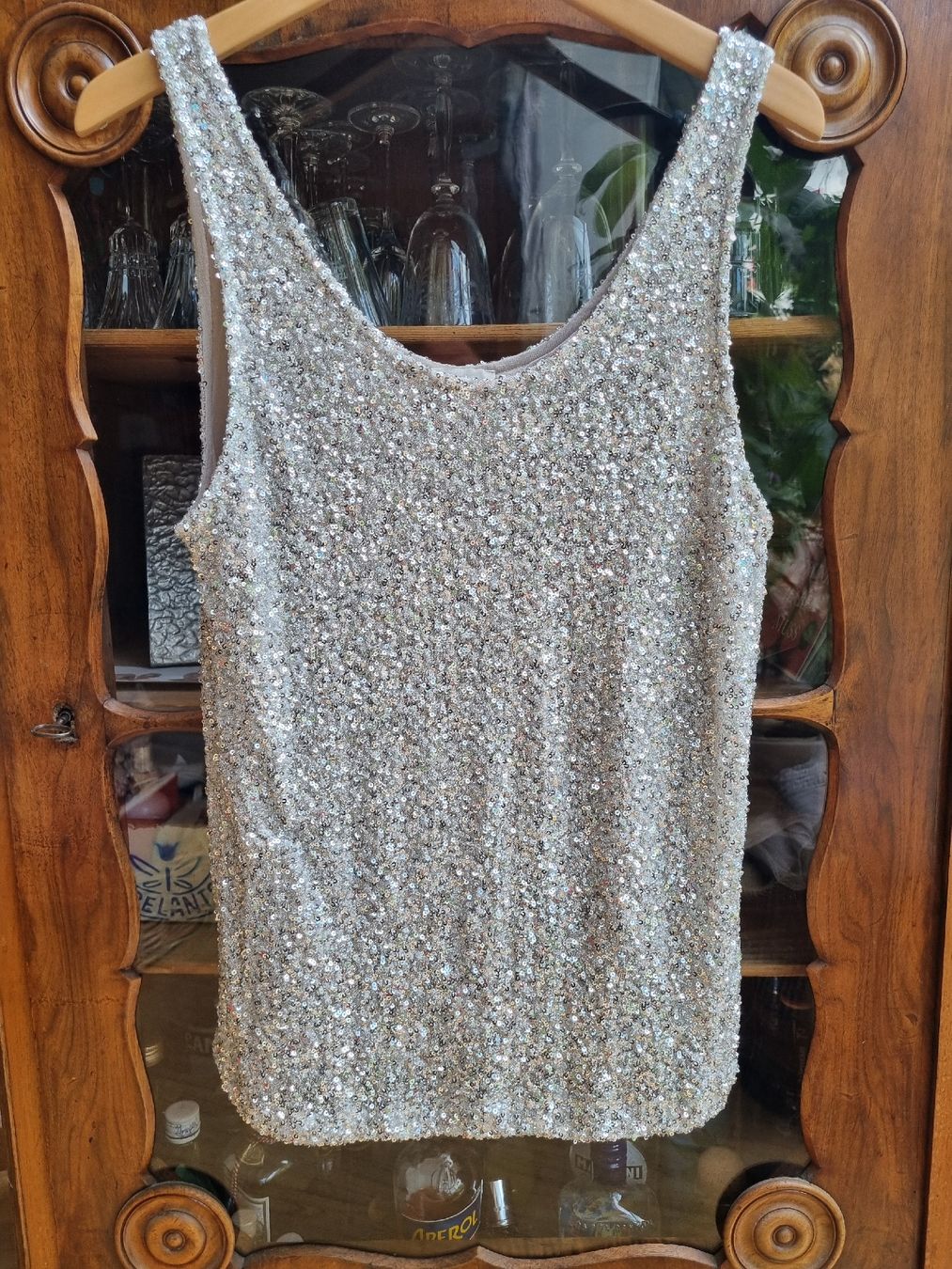 Tops: Mikuta Paillettentop – Neu (gemäss Beschreibung) aus Witterswil von Katja... 1