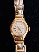 Montre vintage pour femme - MIRA - Suisse - Dorée