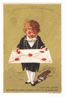 Carte publicitaire - Chromo