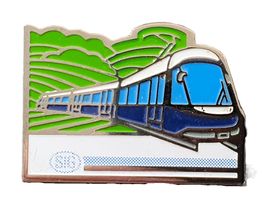 V013 - Pin Train Zug Bahn SIG Neuhausen Eisenbahnbau Firma