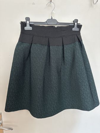 Jupe Kookai taille 38 jacquard vert