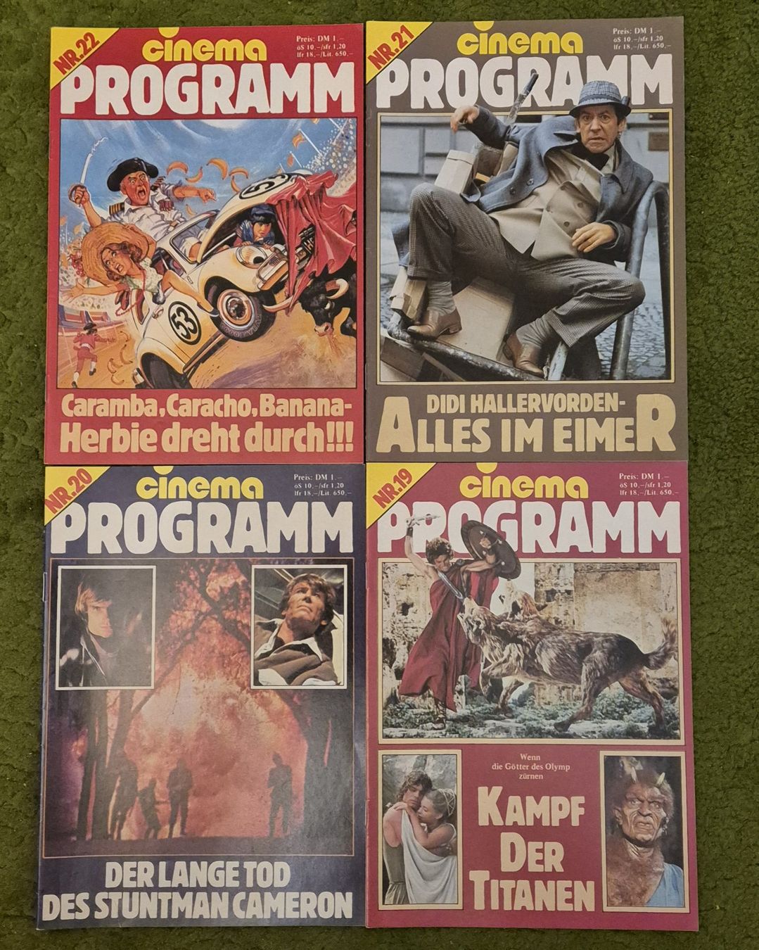 Riviste & Magazine: CINEMA / Programmhefte / 15 Ausgaben – Usato da Chur venduto da big_5zx8 2