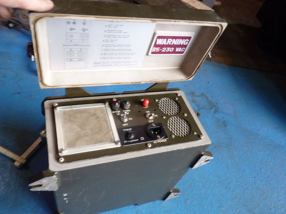 Militär Netzteil AC/DC Generator, Inverter, US Army,USV (Gebraucht) in ...