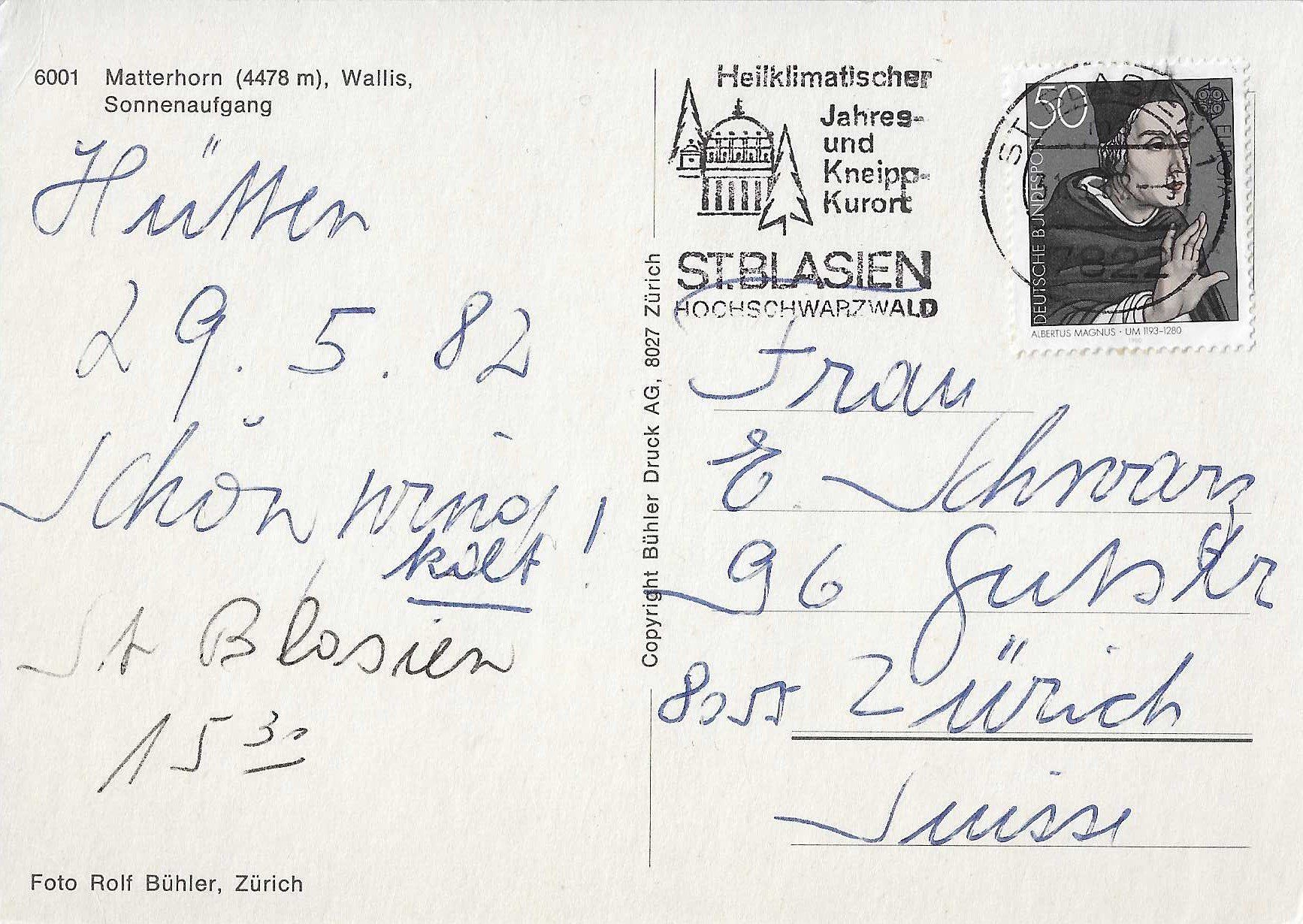 Ansichtskarten: Matterhorn VS – Defekt aus Rothrist von Stranglehold 1