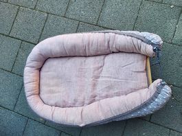 Selbstgenähte Babyschale
