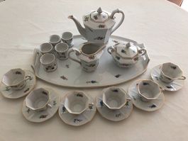 Porzellan Kaffeeservice – Bavaria Tirschenreuth – Handbemalt