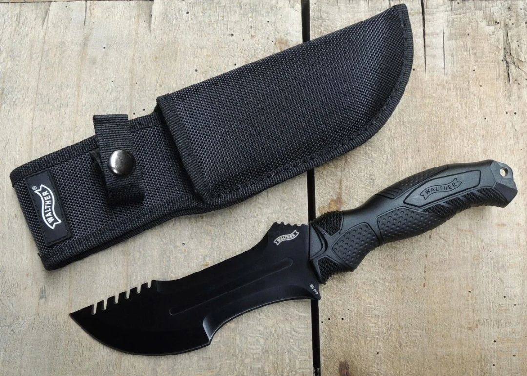 Walther Accessori: Walther Outdoormesser OSK I schwarz – Nuovo (secondo la descrizione) da Grenchen venduto da car_qq2t