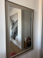 Spiegel mit silbernem Rahmen 89 x 127cm guter Zustand