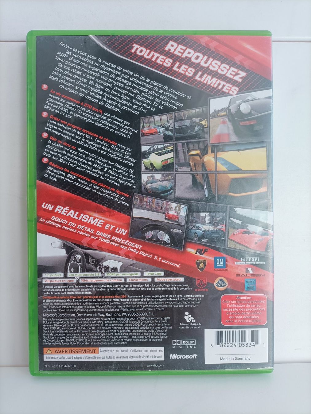 Spiele: XBOX 360 Project Gotham Racing 3 Bizarre Creations – Gebraucht aus crans montana von AB3963 2