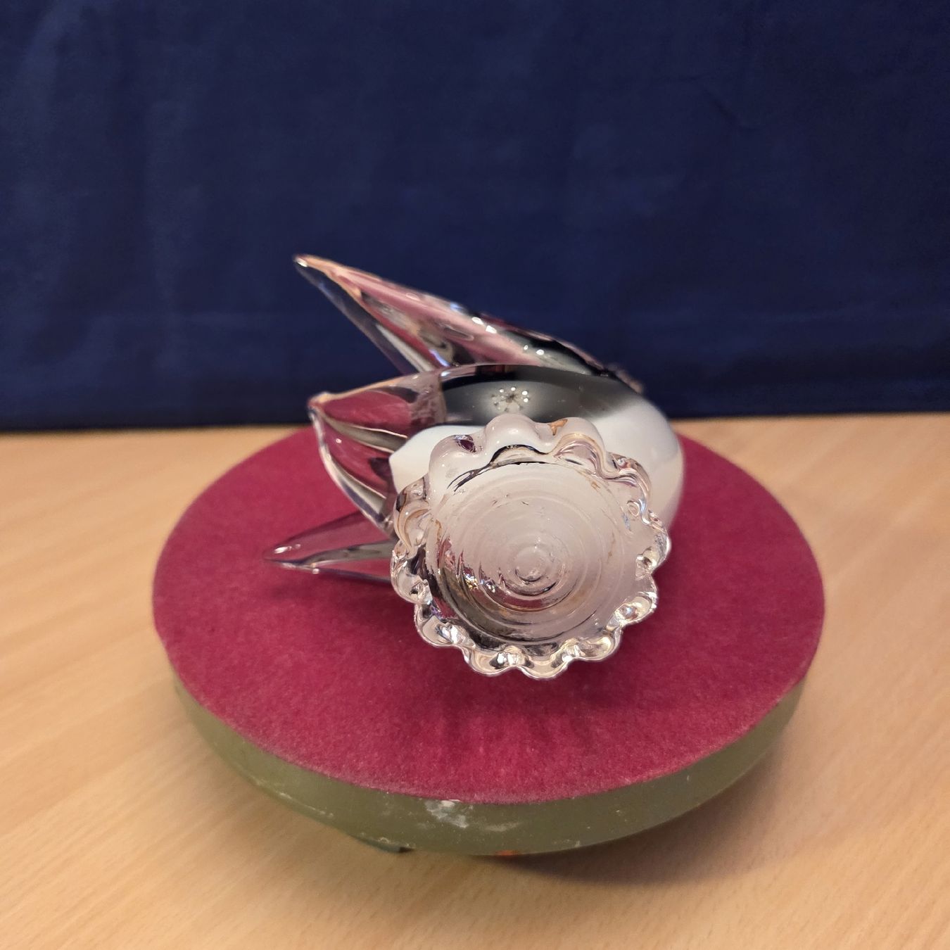 Statuette: Schöner Glas - Schwan Deko - Figur. ca 24 cm – Usato da Kriens venduto da gra_fhn7 8