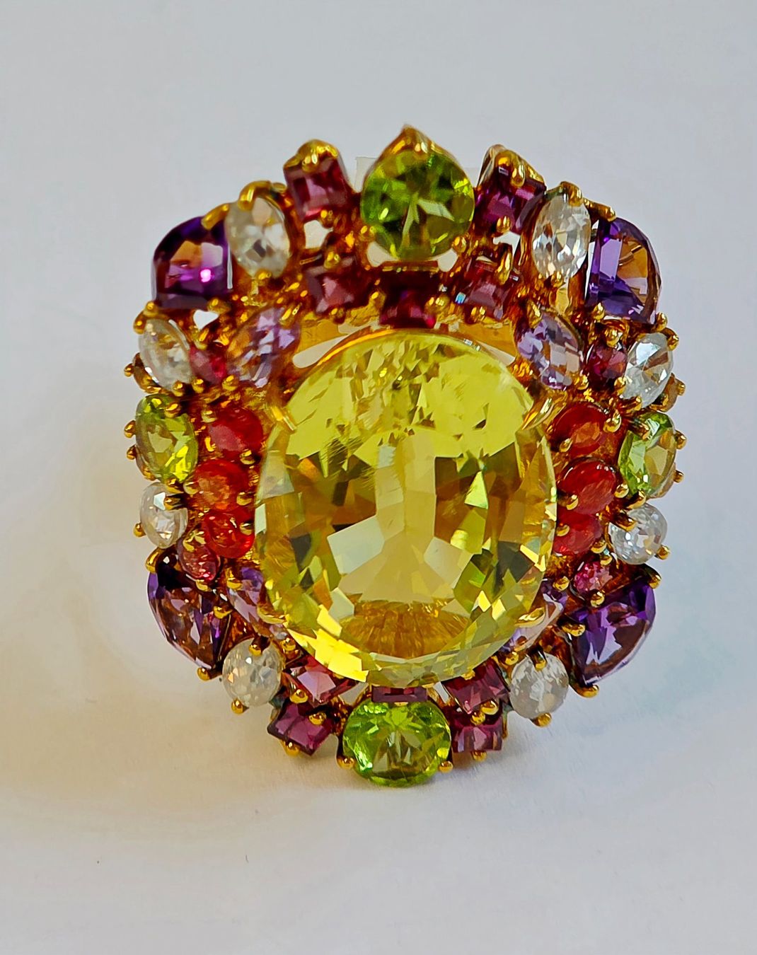 Sonstiger Schmuck: Set Ring Ohrringe Gelb Edelsteine Neu – Neu (gemäss Beschreibung) aus Zürich von ben_mn5h 8