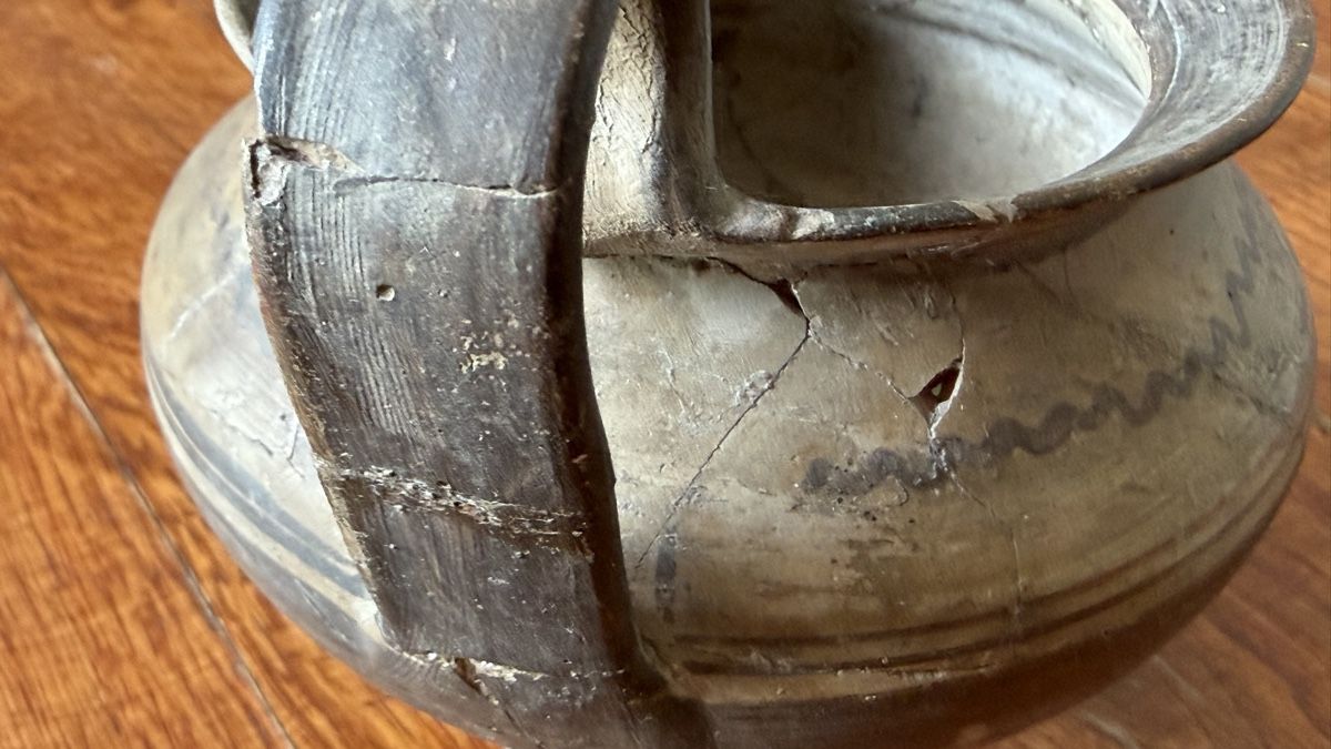 Tasses: Trinkbecher Skyphos  aus Ton antik – D'occasion à Riedholz par Frettchen63 8
