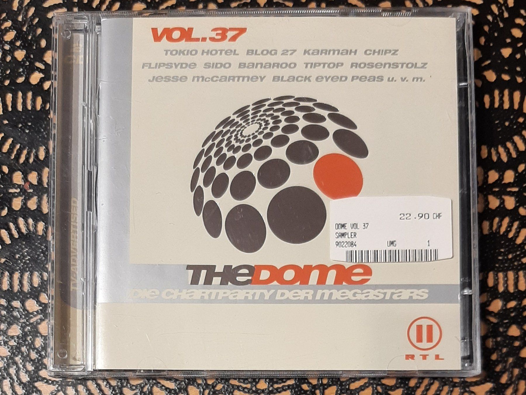 CD: The Dome Vol. 37, Doppel-CD 2006, Hit Compilation, Sampler – Usato da Amriswil venduto da Celini3