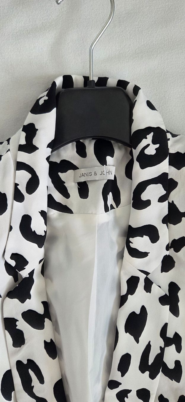Giacche: Modernen Damenblazer mit markantem Leopardenmuster  – Nuovo (secondo la descrizione) da Belp venduto da mar_wyp6 1