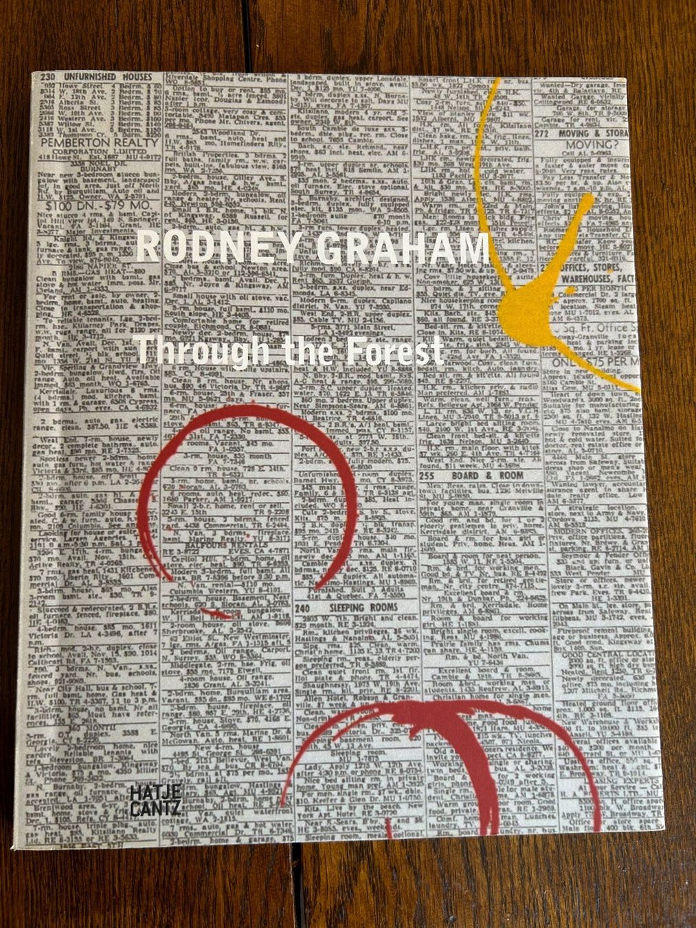 Bücher: Rodney Graham - Through the Forest – Gebraucht aus Basel von Peter_schlemihl