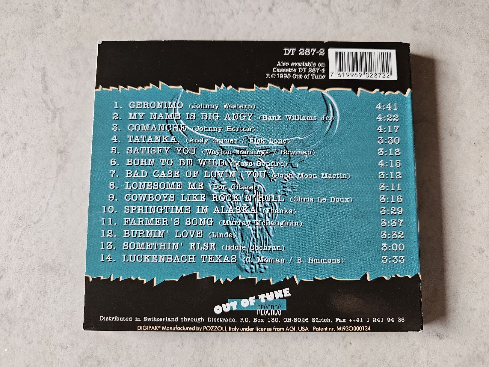 CD: Angy Burri & The Apaches  -  Tatanka – Usato da Schneisingen venduto da backstore24 1