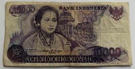 Indonesien 10‘000 Rupiah 1985
