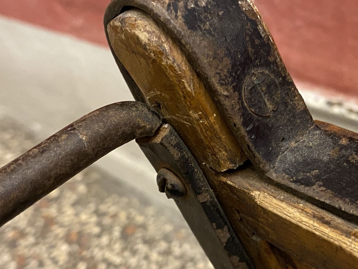 Slitta: Nostalgischer Holzschlitten, Retro Schlittelspass- Deko – Difettoso da St.Gallen venduto da kingsamas 4