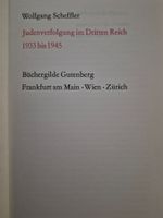 Judenverfolgung im Dritten Reich 1933 bis 1945