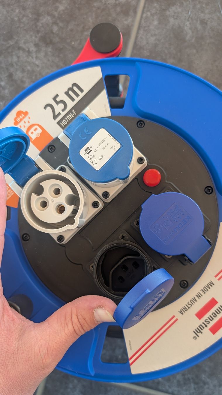 Cavi: Kabelrolle 25m – Nuovo e nell'imballaggio originale da Wimmis venduto da Ranger01 2
