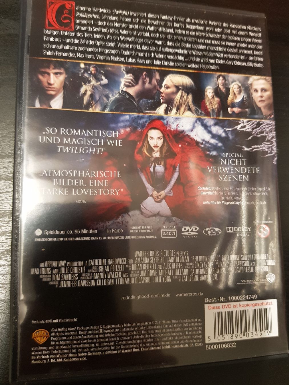 Tutti i DVDs: Red riding hood – Usato da Frauenfeld venduto da aro_kph8 1