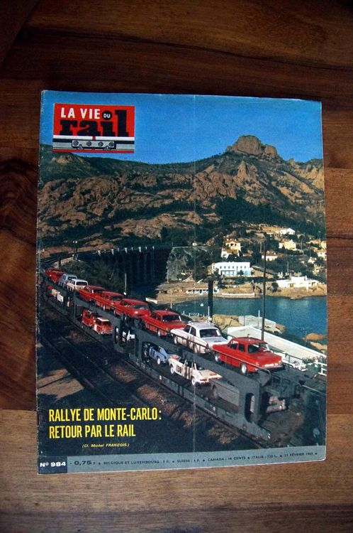 La Vie du Rail - Rallye Monte-Carlo: Retour par le rail 1965 (Gebraucht ...