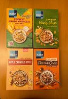 4 Packungen Vollkorn Müesli in verschiedenen Varianten