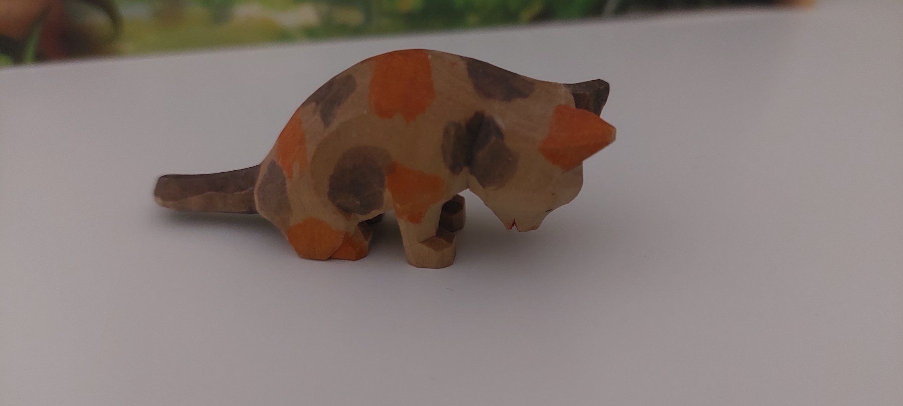 Statuette: 2 Katzen aus Holz handmade – Usato da Wil SG venduto da ram_c5j2 2